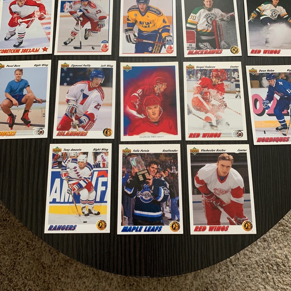 NHL Rookie Card Lot